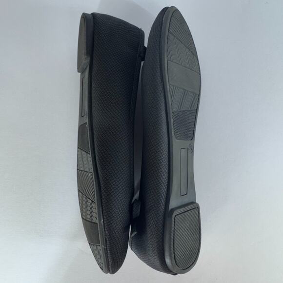 Ophelia Roe Chris Black Flats Women Size 8.5 Memory Foam Extra Comfort Ballet - Picture 6 of 12